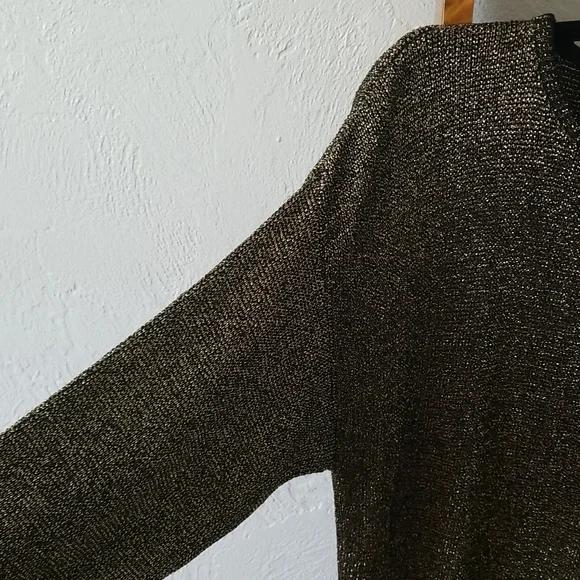 VINTAGE PIERRE CARDIN METALLIC SWEATER SIZE LARGE - Picture 5 of 7